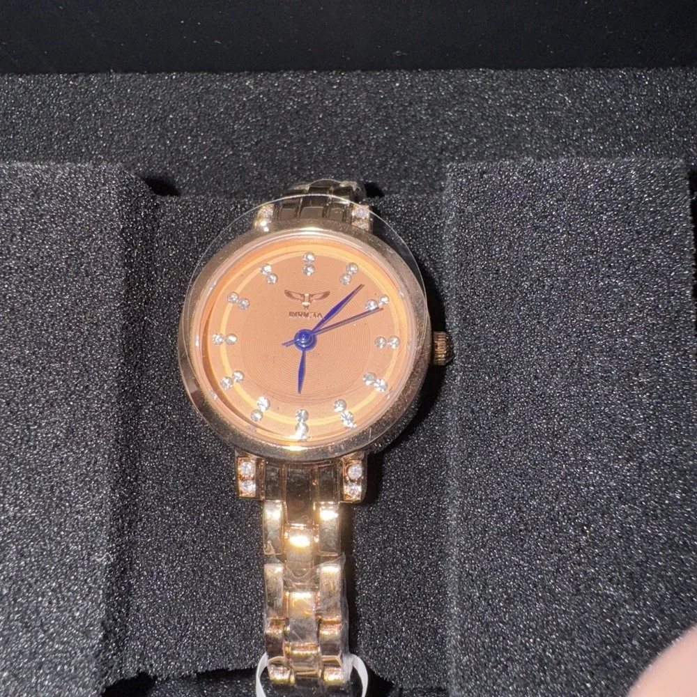 Invicta Women's Watch Angel I by‎ Invicta Rose Gold Tone Dial Bracelet 69070